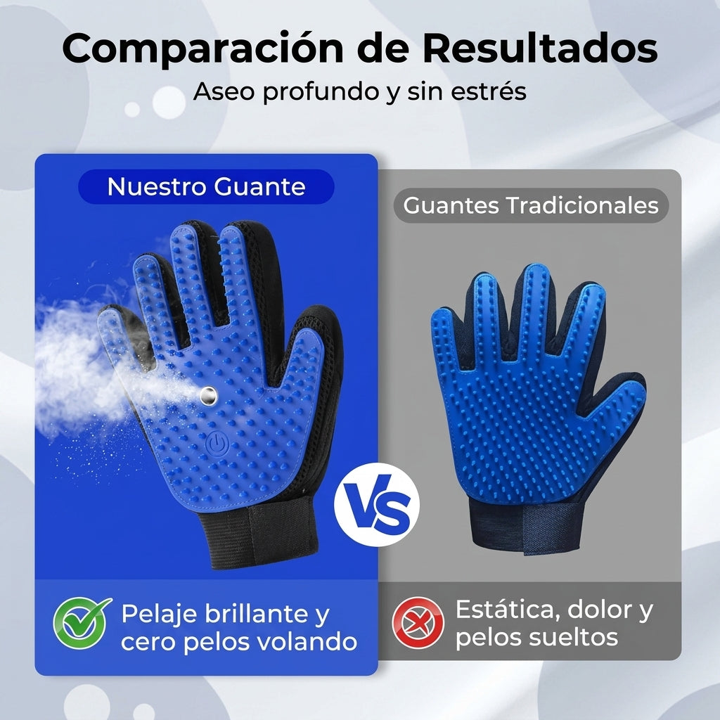 Guante De Cepillo Relajante 3 en 1 con Vaporizador