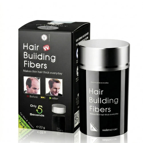 Densificador capilar con fibras de queratina para dar volumen instantáneo al cabello - Nahiara.Store